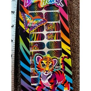 Orly Lisa Frank Nail Wraps Women Forrest Tiger Rainbow Zebra New